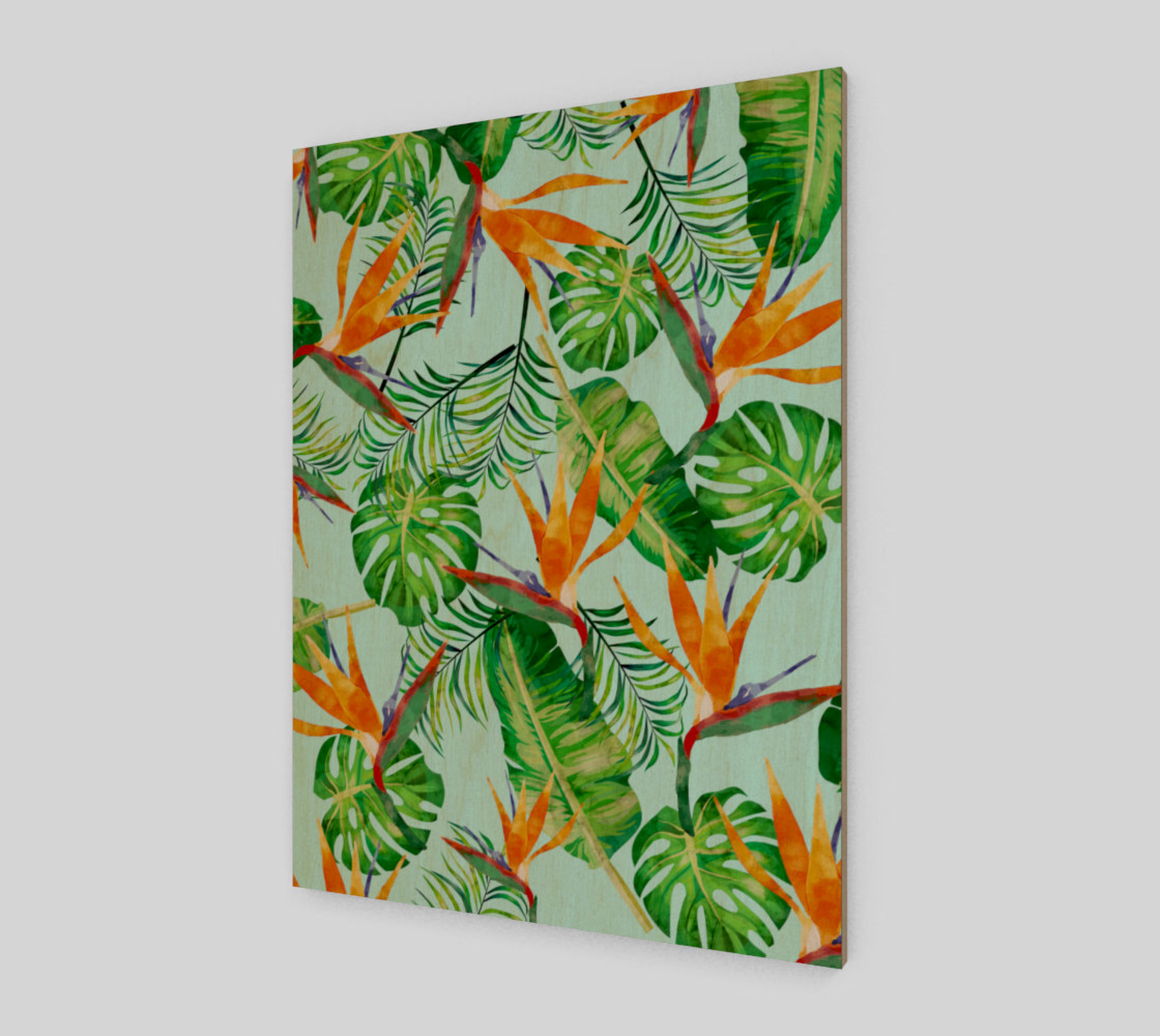 Tropical and exotic pattern preview #1