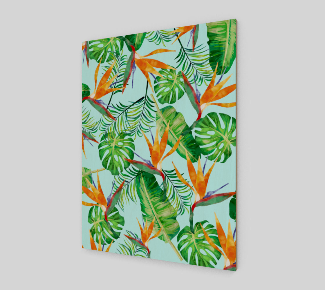 Tropical and exotic pattern preview #2