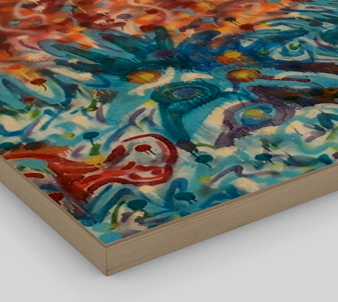 Life Ignition from Spray Painted Mural Canvas preview #3