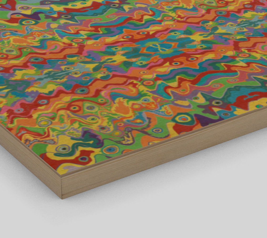 These Hills Abstract Art Pattern preview #3