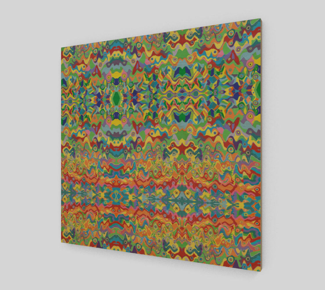 These Hills Abstract Art Pattern preview #1