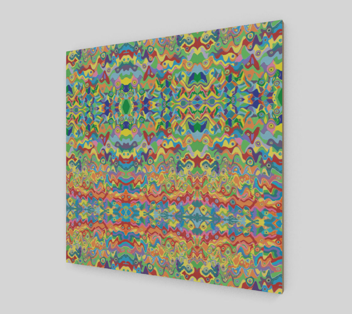 These Hills Abstract Art Pattern preview #2