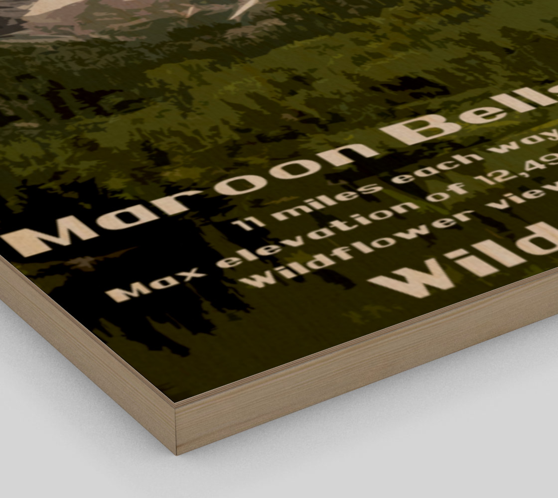 Aspen to Crested Butte art print preview #3