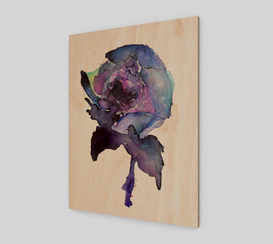 one dark peony 3D preview