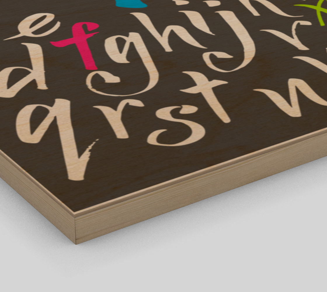 alphabet preview #3