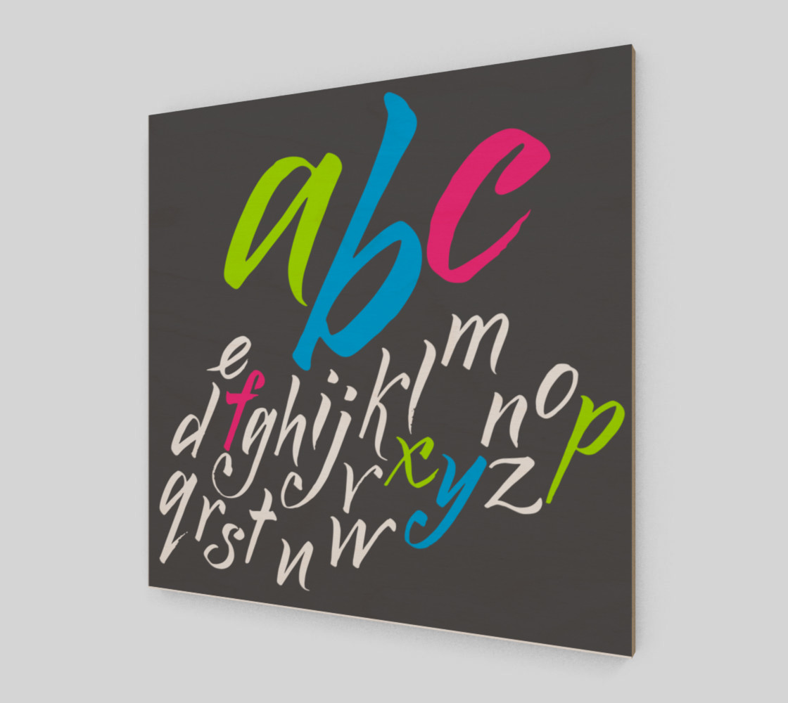alphabet preview #2