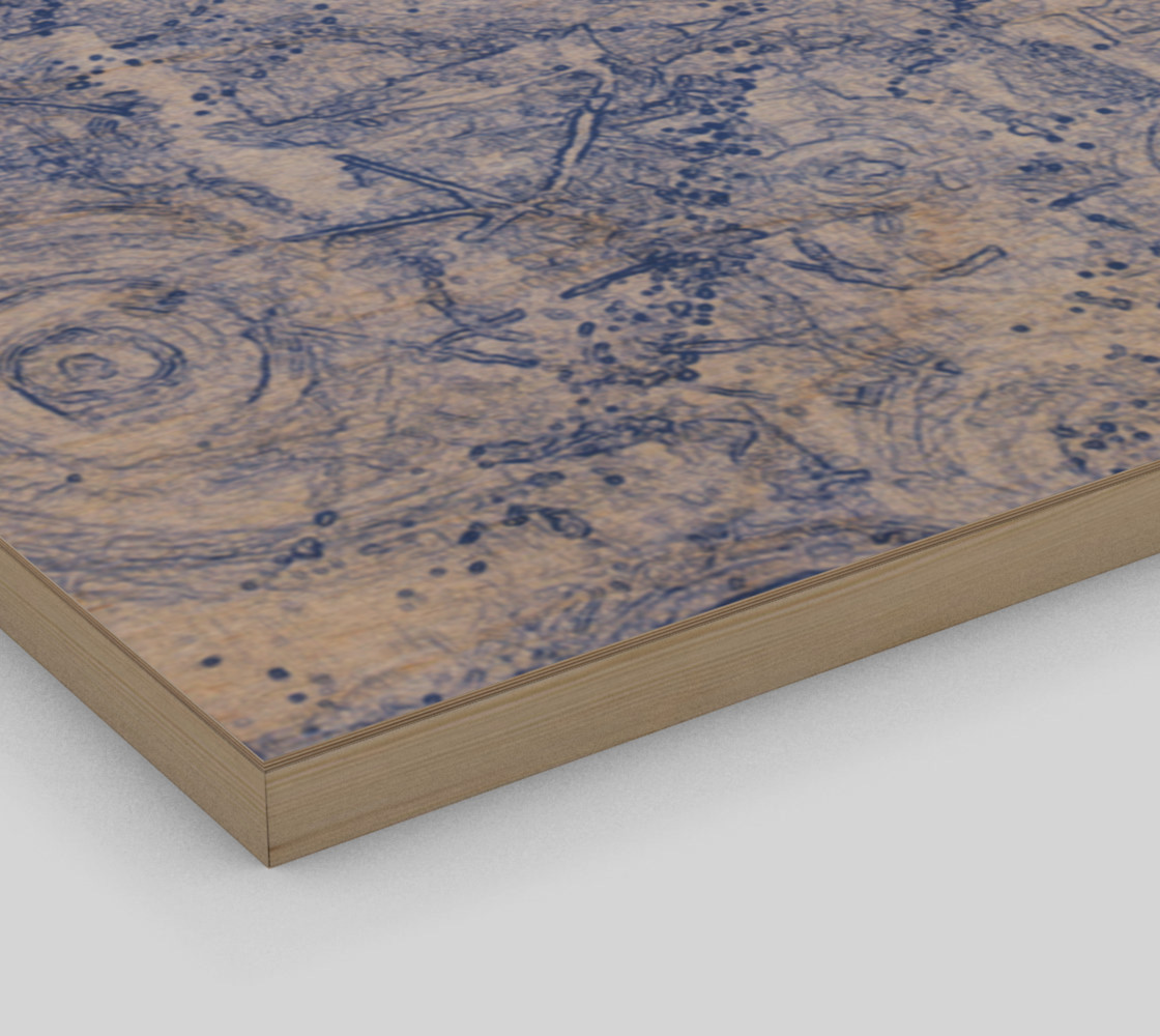 Blue and White Circles preview #3