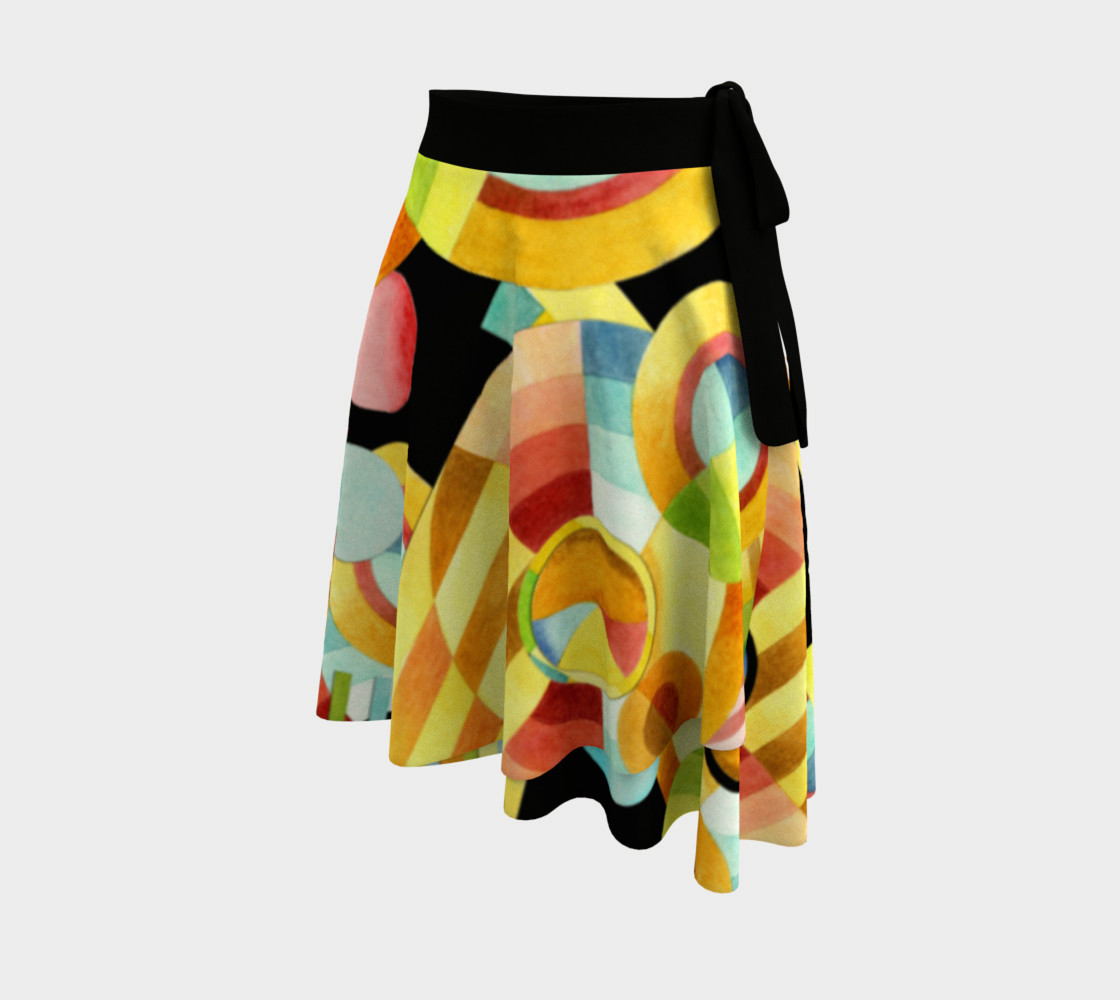 Art Deco Maximalist Circle Skirt preview #2