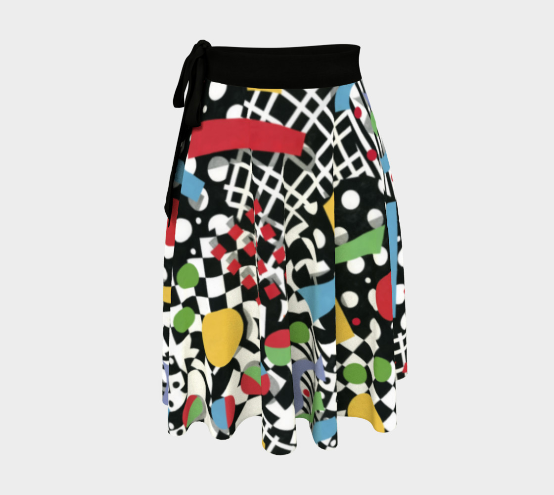 Ticker Tape Circle Skirt preview #1