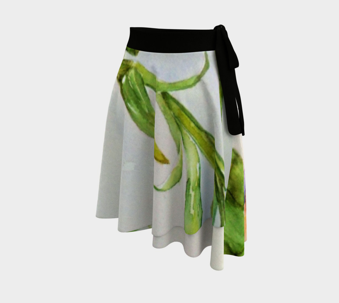 Watercolor Lucky Bamboo Stalk preview #2