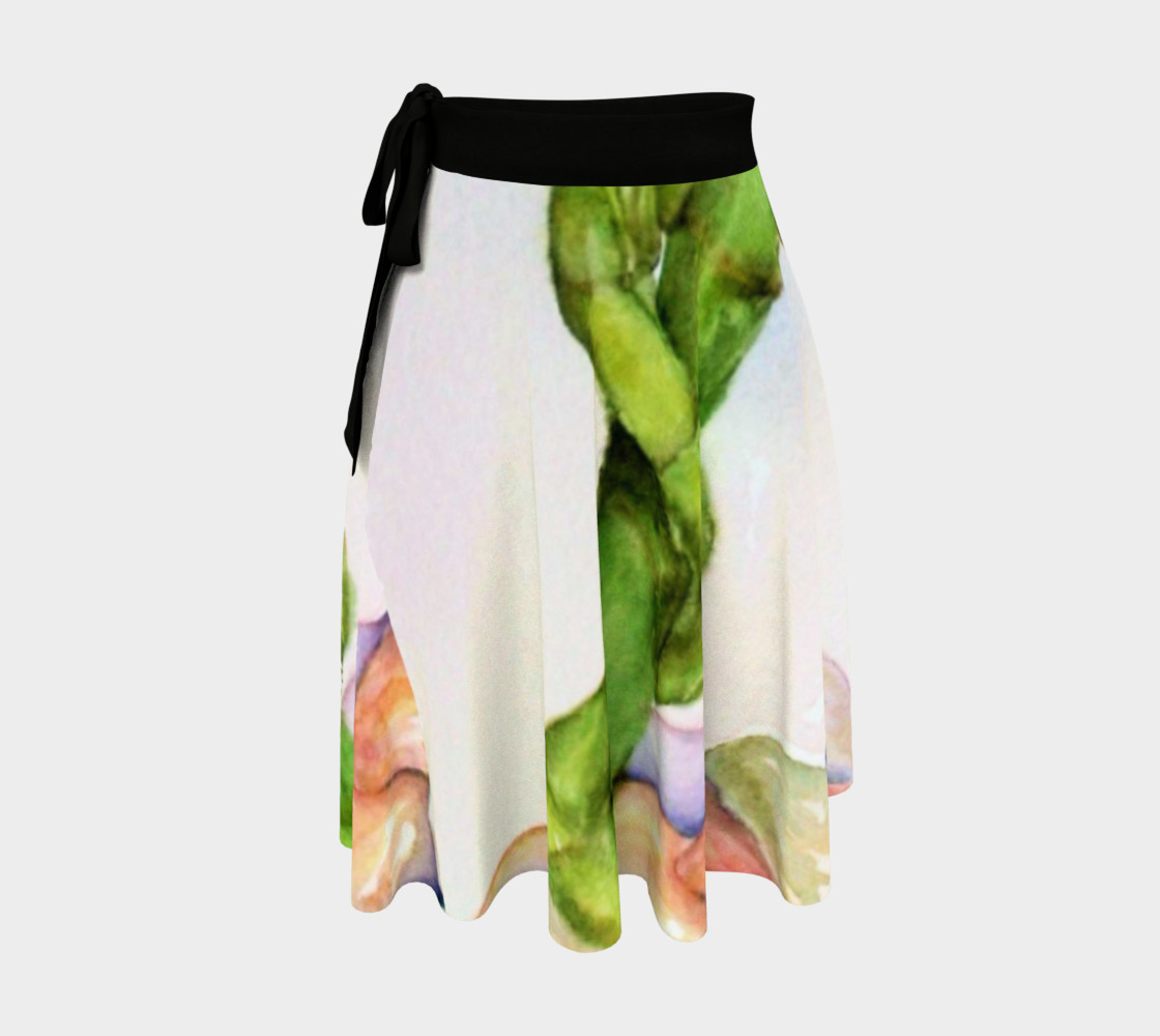 Watercolor Lucky Bamboo Stalk preview #1