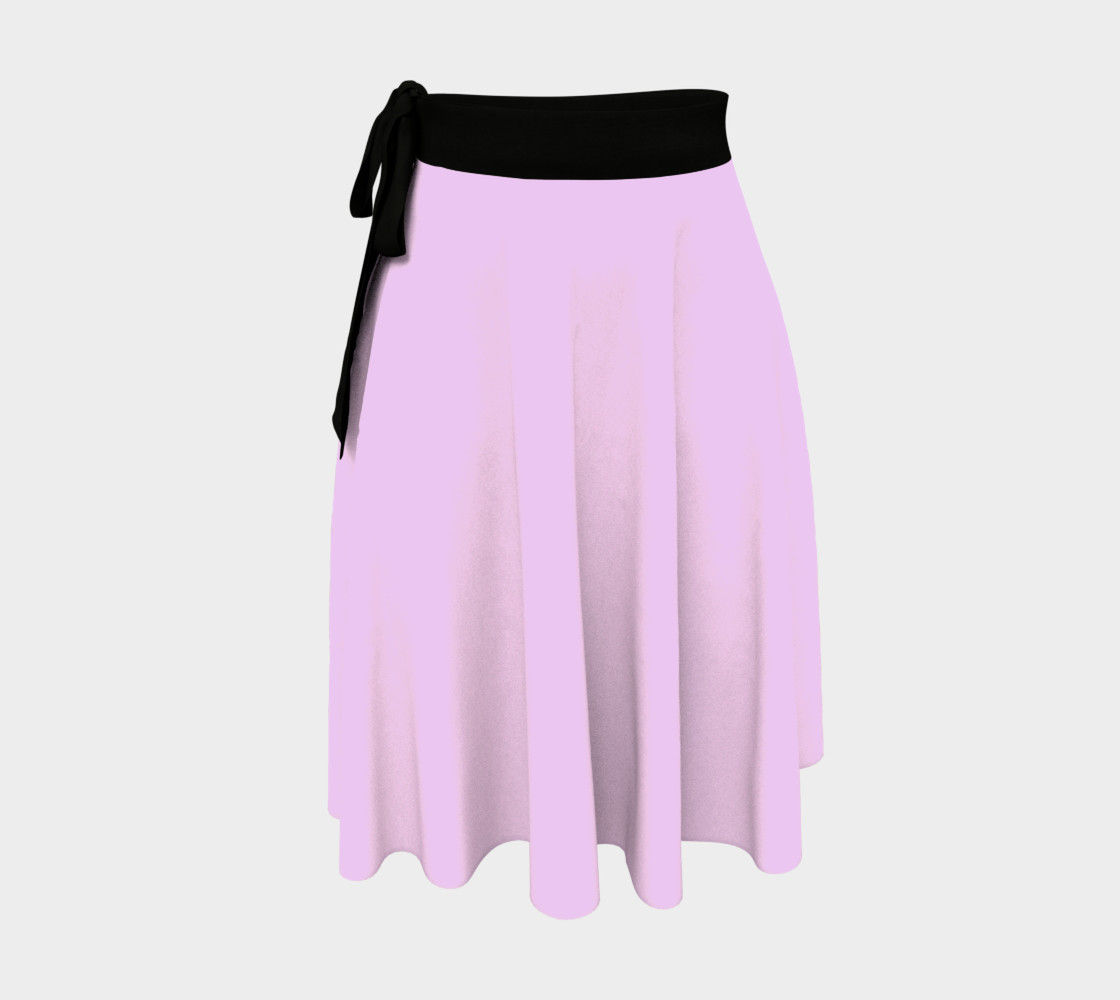 Aperçu de Mauve Color Wrap Skirt, AOWSGD #1