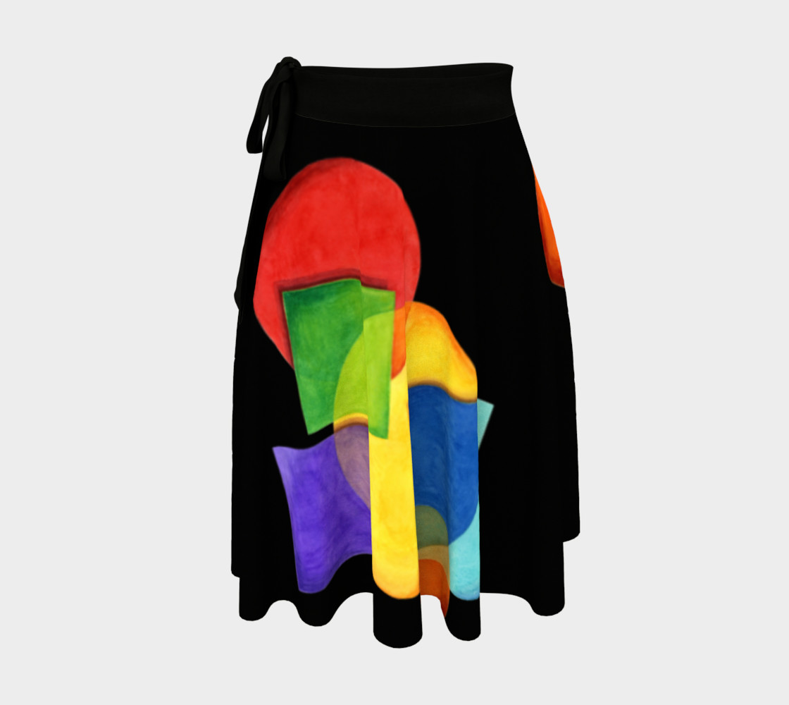 Aperçu de Candy Rainbow Circle Skirt #1