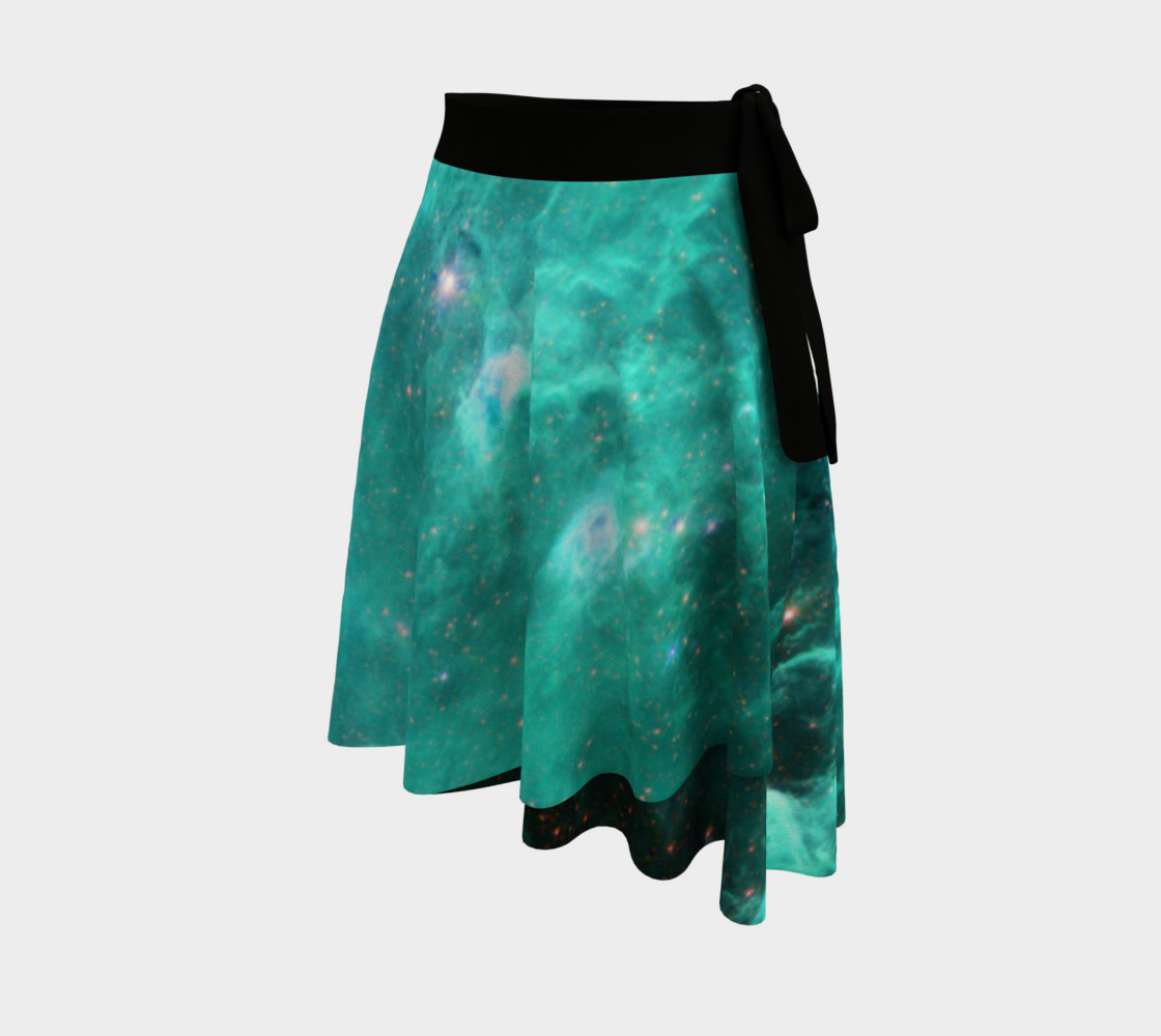 North America Nebula Infrared Turquoise Enhanced Wrap Skirt, AOWSGD preview #2