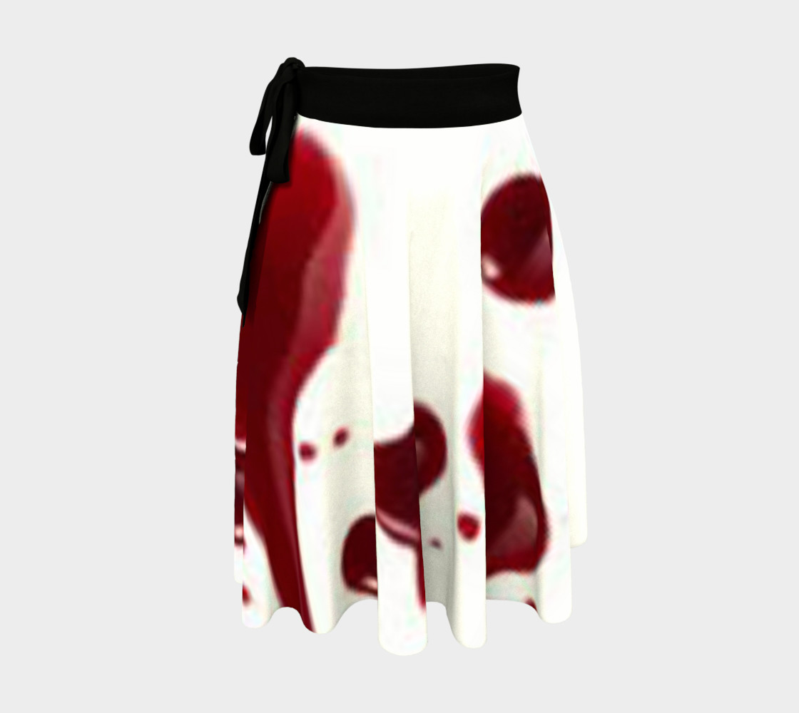 Blood Splatter four wrap skirt preview #1