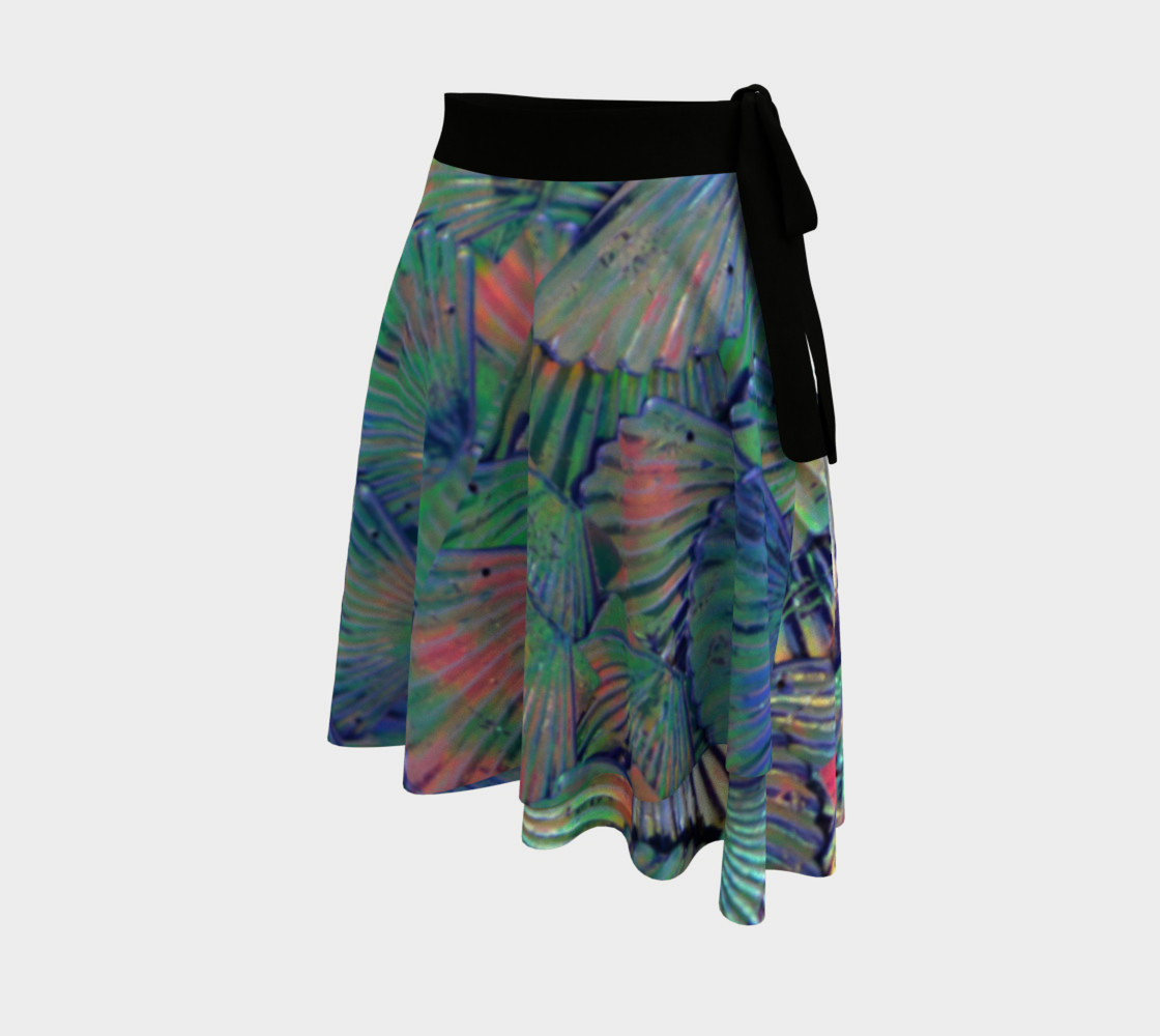 Opal Large-Scale Mermaid Wrap Skirt preview #2
