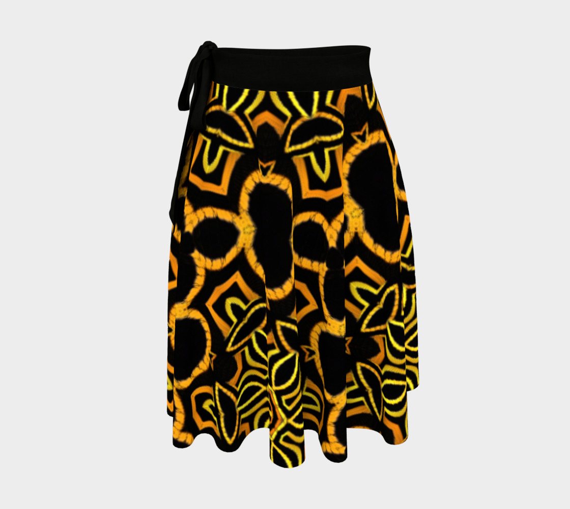 Gold, Yellow. and Black Pattern 3D preview