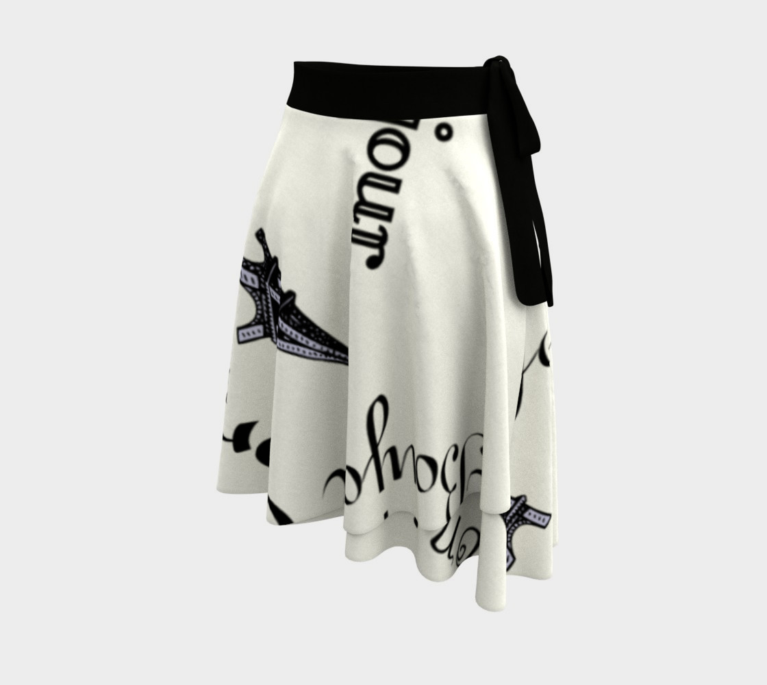 Bonjour Wrap Skirt preview #2