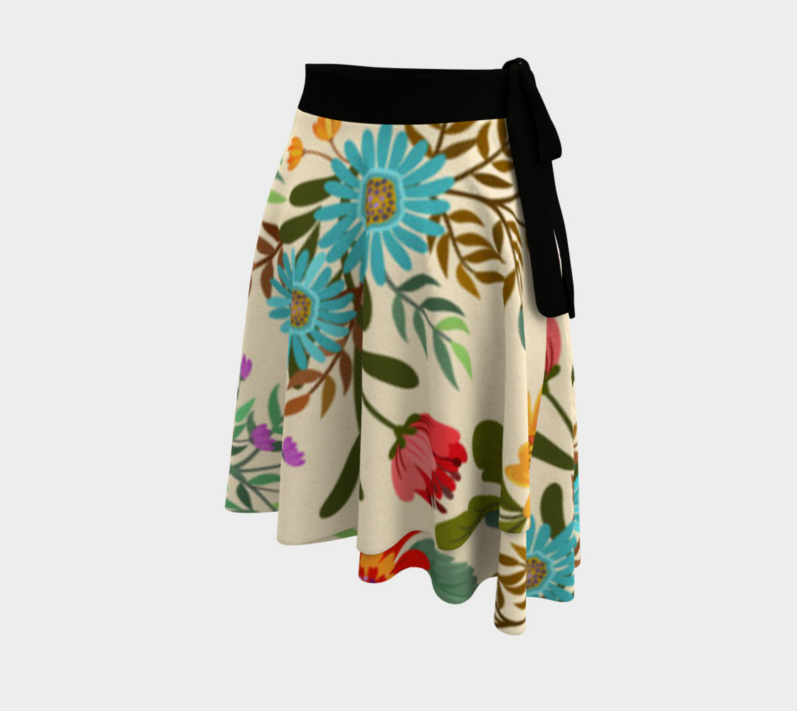 Gorgeous Colorful Floral Skirt preview #2