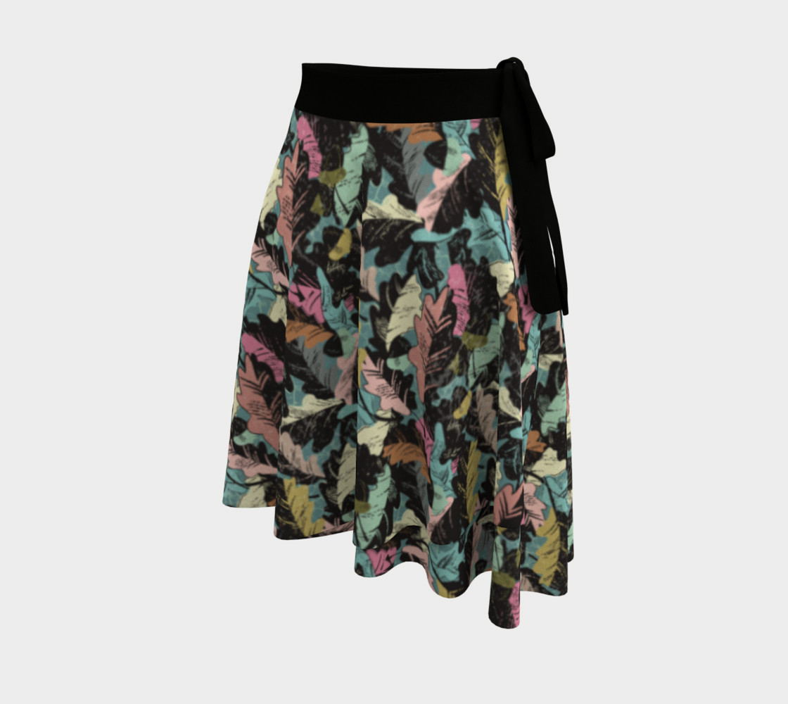wrap skirt - autumn leaves preview #2