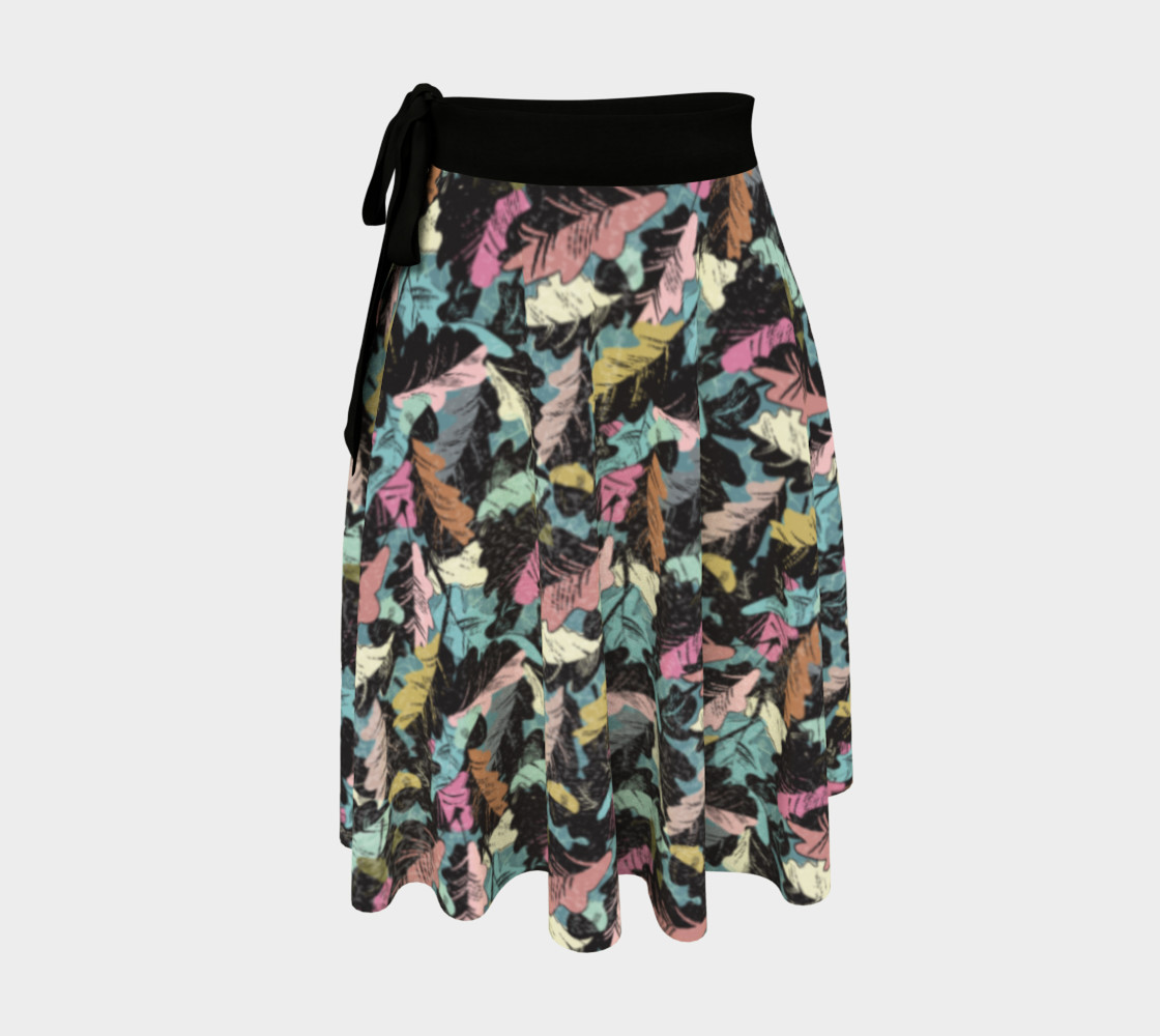 wrap skirt - autumn leaves preview #1
