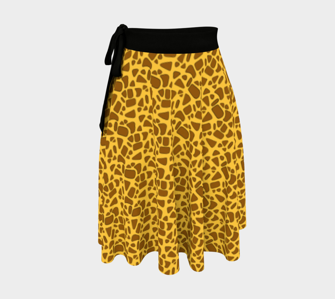 Aperçu 3D de Giraffe Wrap Skirt