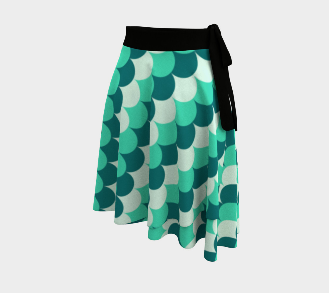 Aperçu de Mermaid Scales Wrap Skirt #2