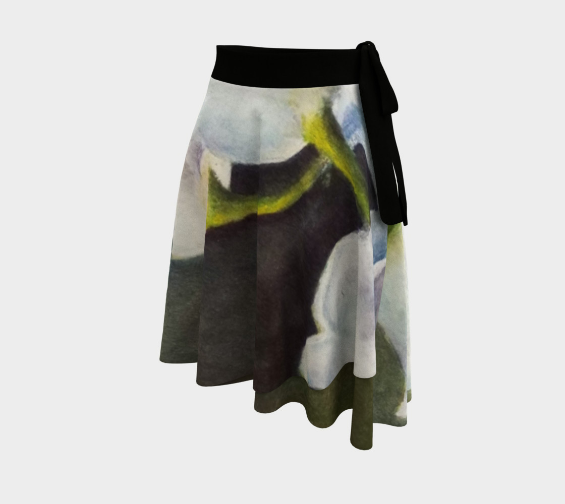 Lily of the Valley Lady Bug Wrap Skirt preview #2