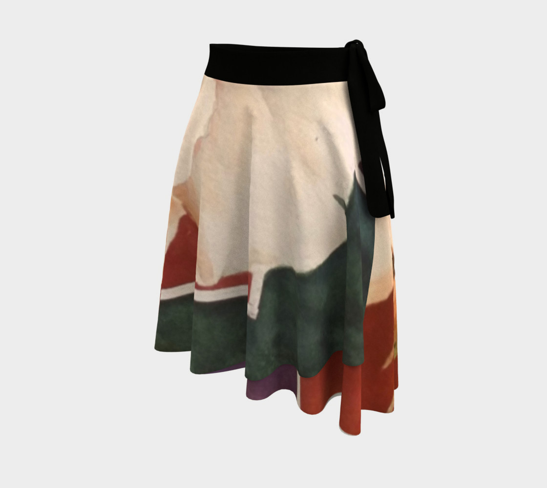 Antique Rose Wrap Skirt preview #2