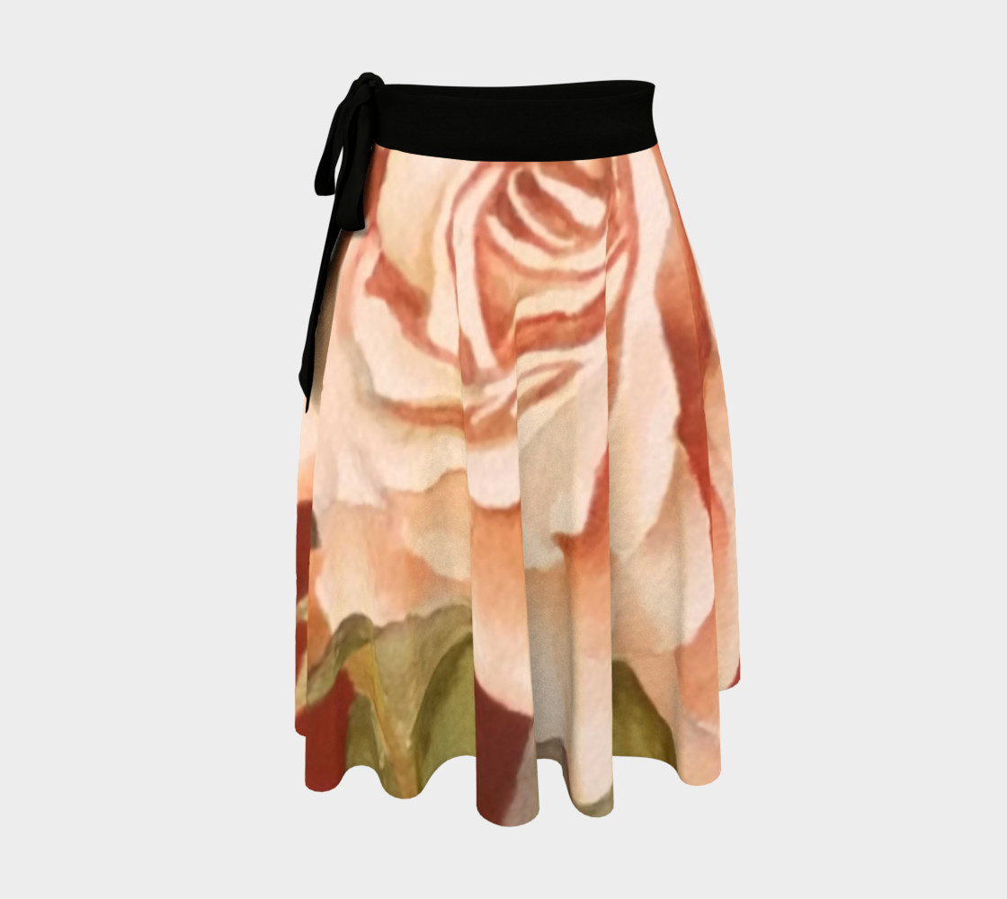 Antique Rose Wrap Skirt preview #1