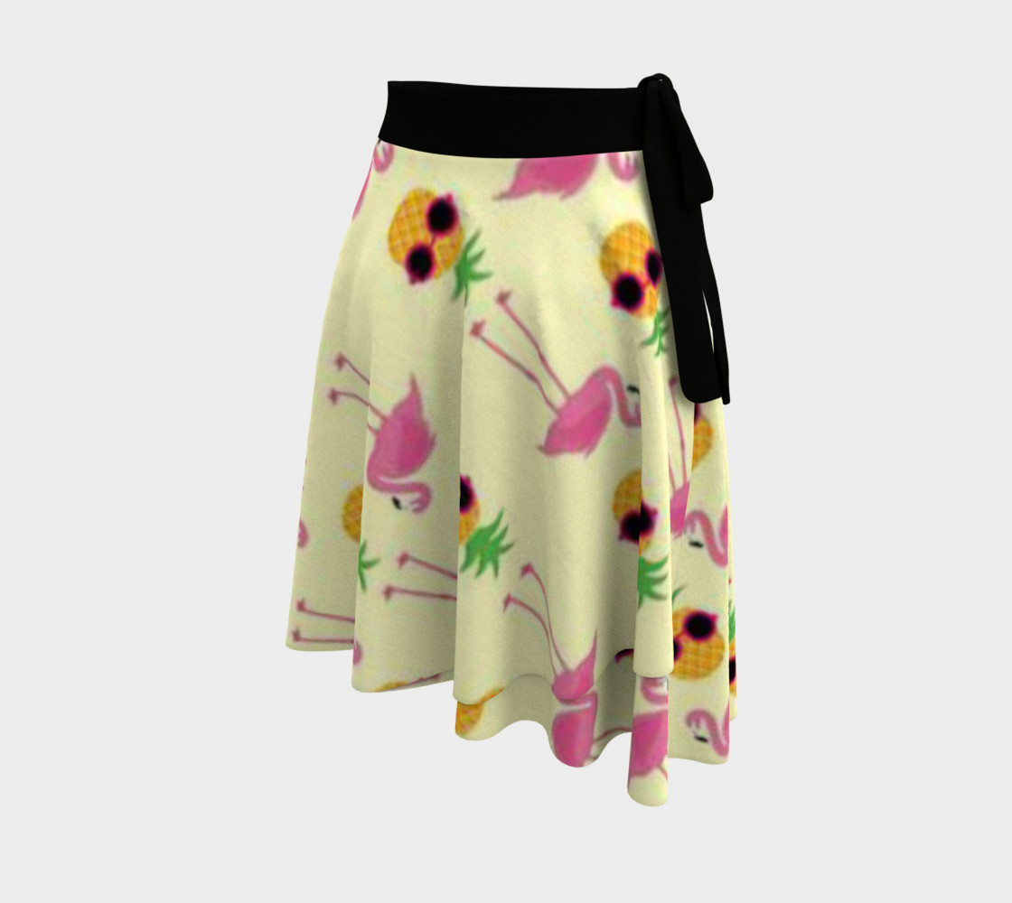 stylish pineapple flamingos preview #2
