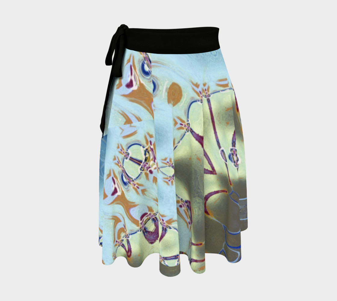Aperçu de Glitter Queen Party Wrap Skirt #1