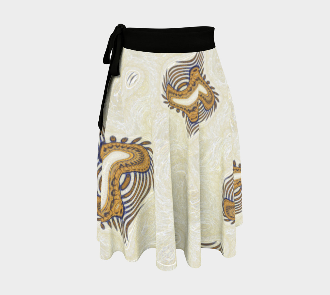 Aperçu de Yoga Woman Victory Symbol Wrap Skirt (w/lux-surface look.) #1