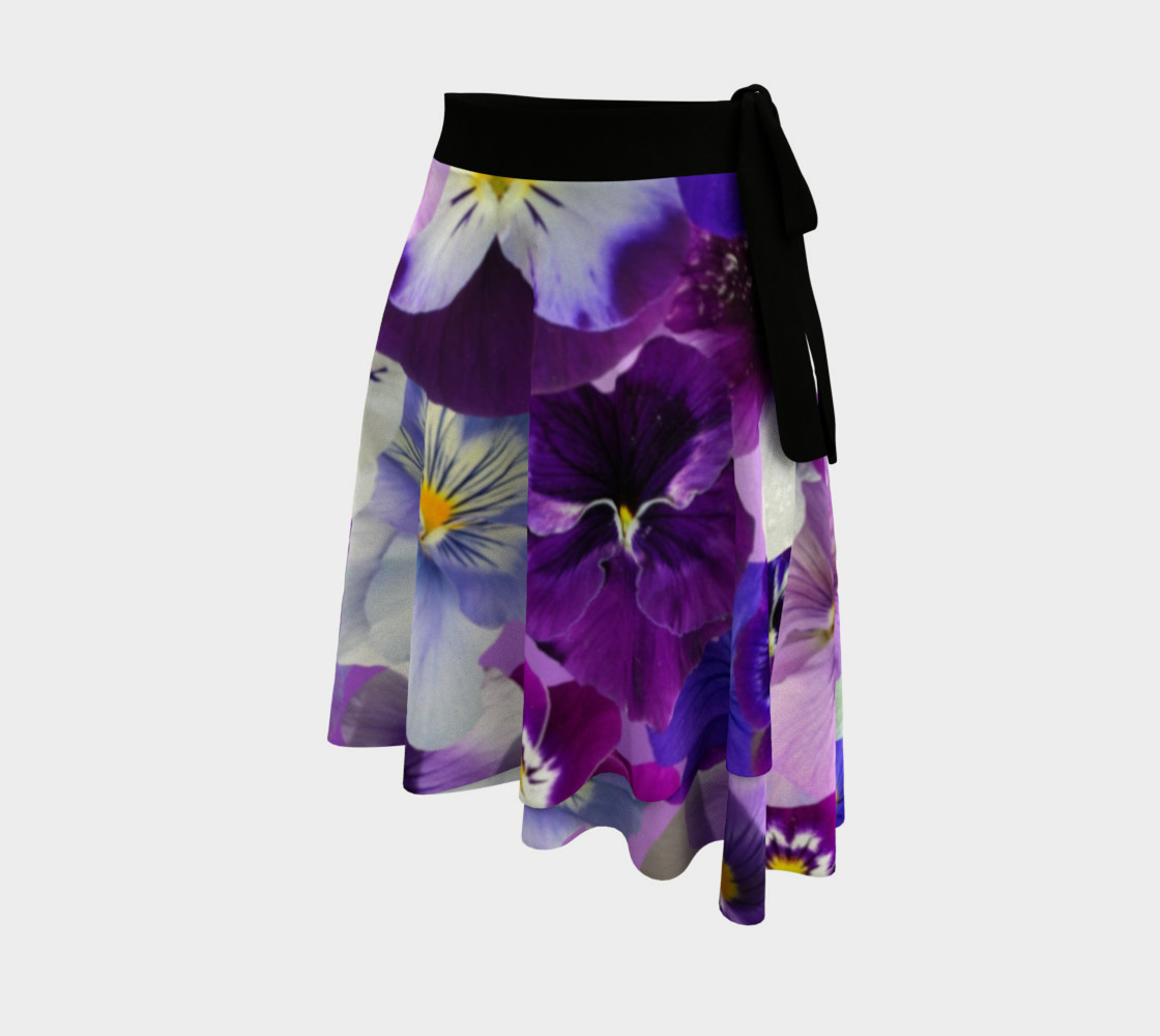 Pretty Purple Pansies preview #2