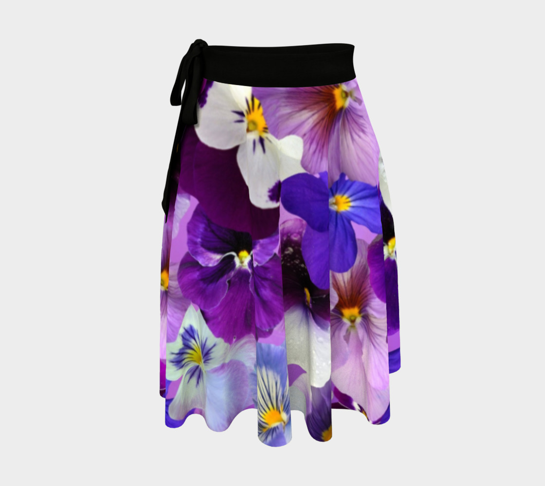 Pretty Purple Pansies preview #1