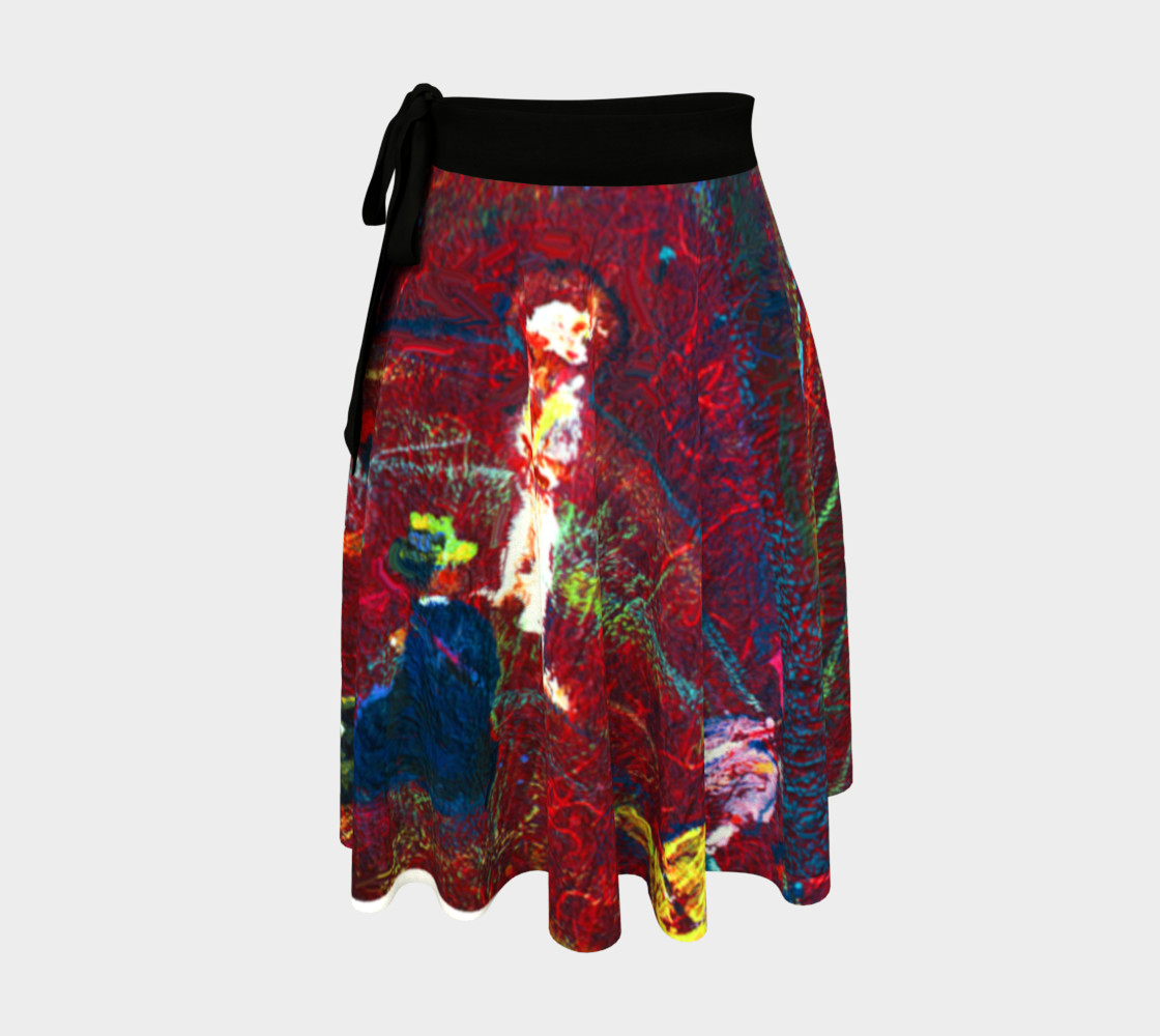Aperçu de Foxfire Hill Wrap Skirt (w/deluxe fashion-surface detail.) #1