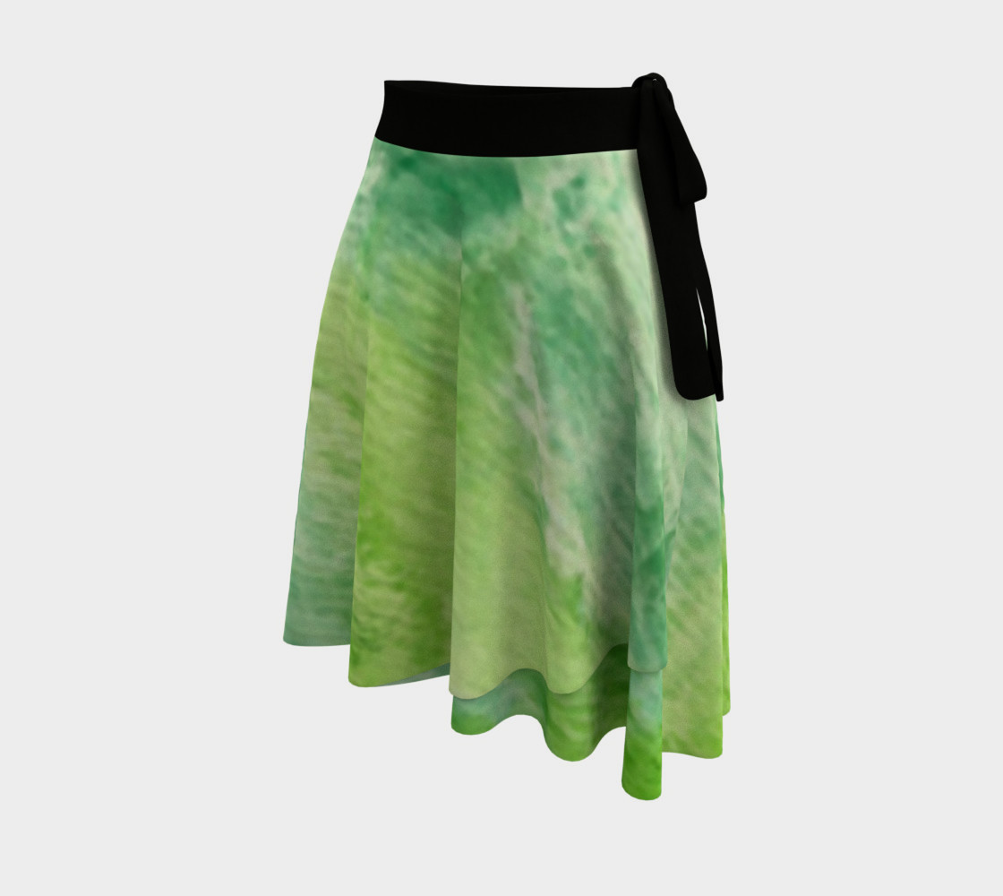 Fleur Verte Wrap Skirt preview #2