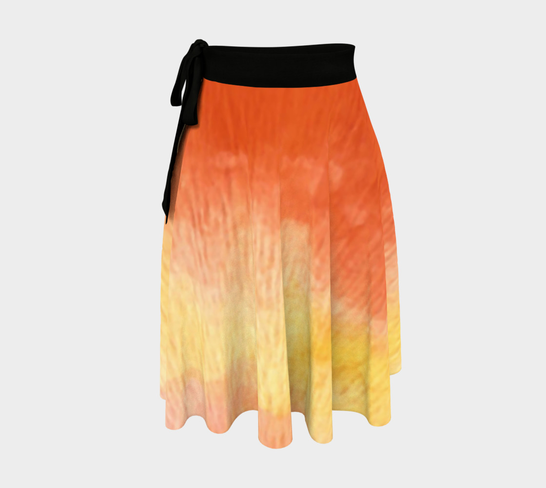 Poppy Paradise Wrap Skirt preview #1