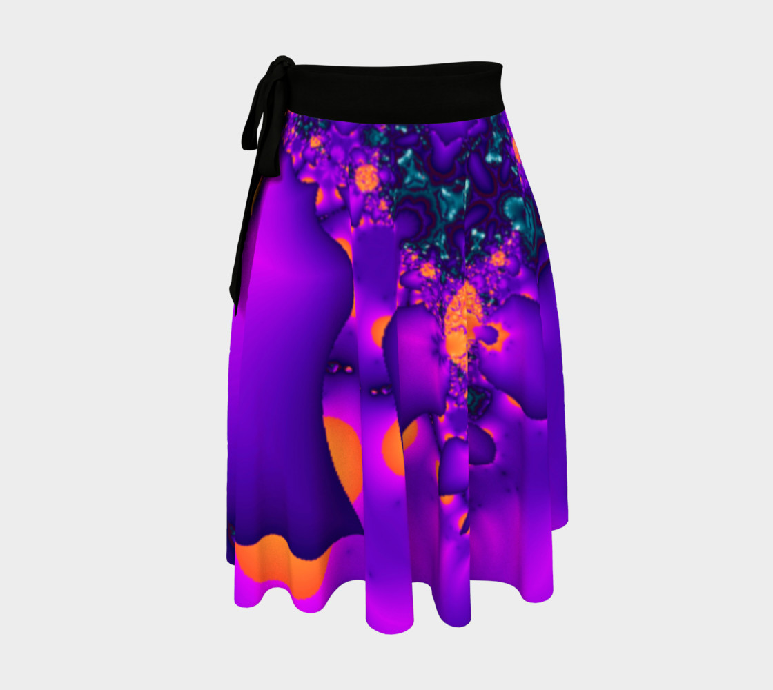 Planetary Clash Wrap Skirt 3D preview