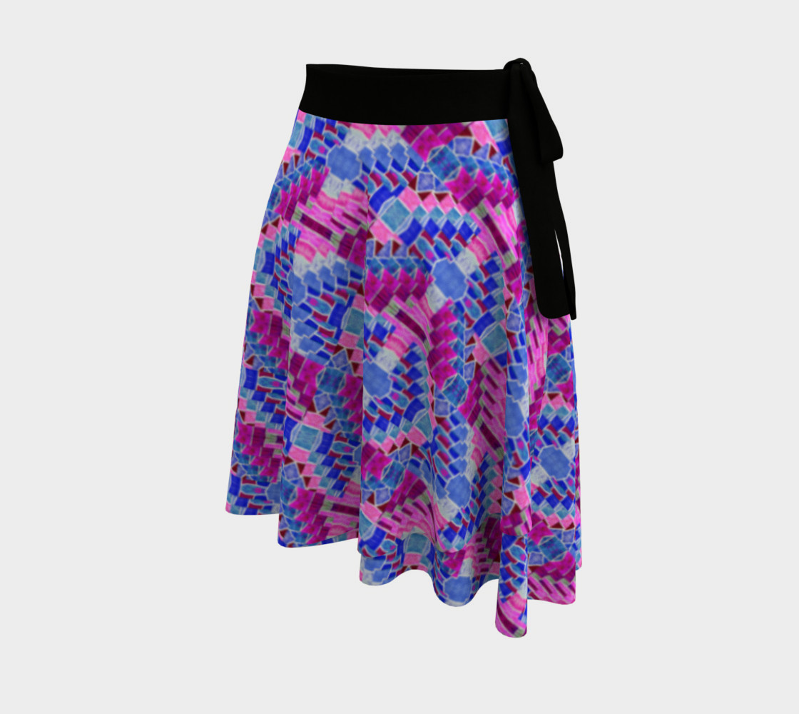Purple Valentine Wrap Skirt thumbnail #3