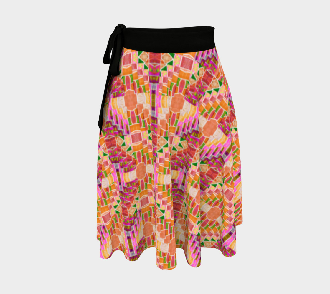 Pueblo Sunset Wrap Skirt preview #1