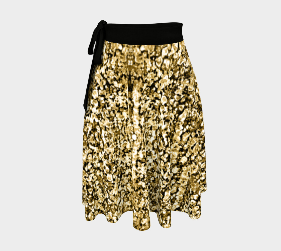 Gold Stone Wrap Skirt preview #1