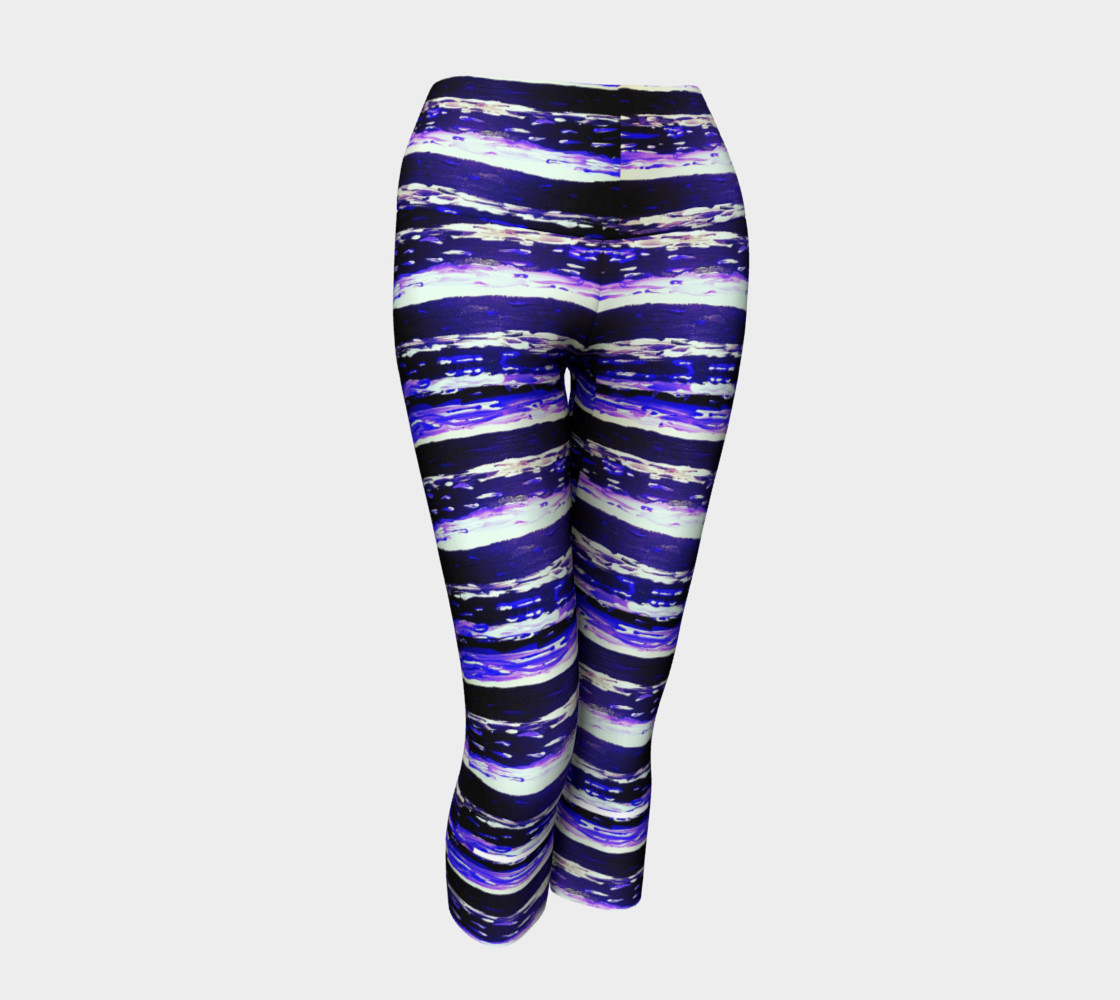 'Changing Currents' Yoga Capris preview #1