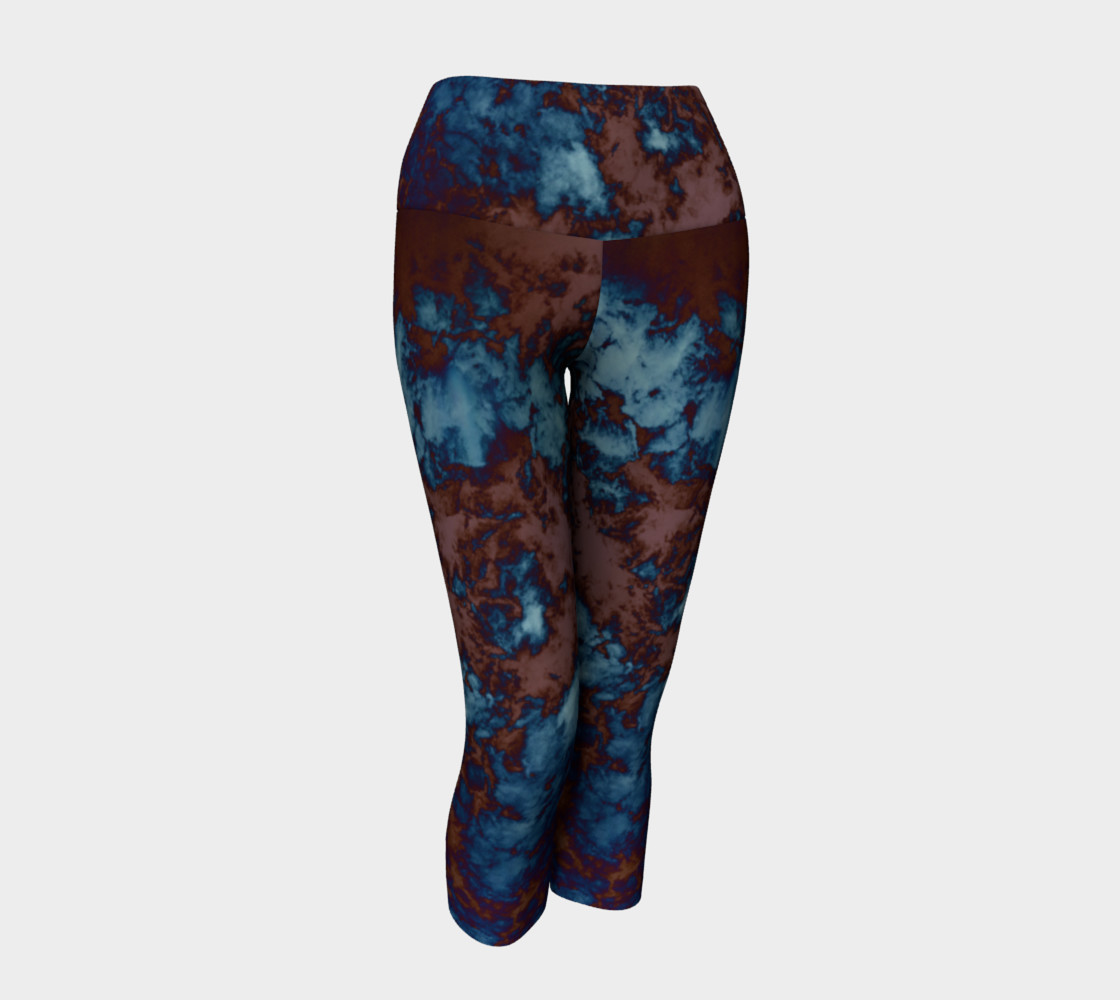 Tie-Dye Sky in Brown and Blue preview #1