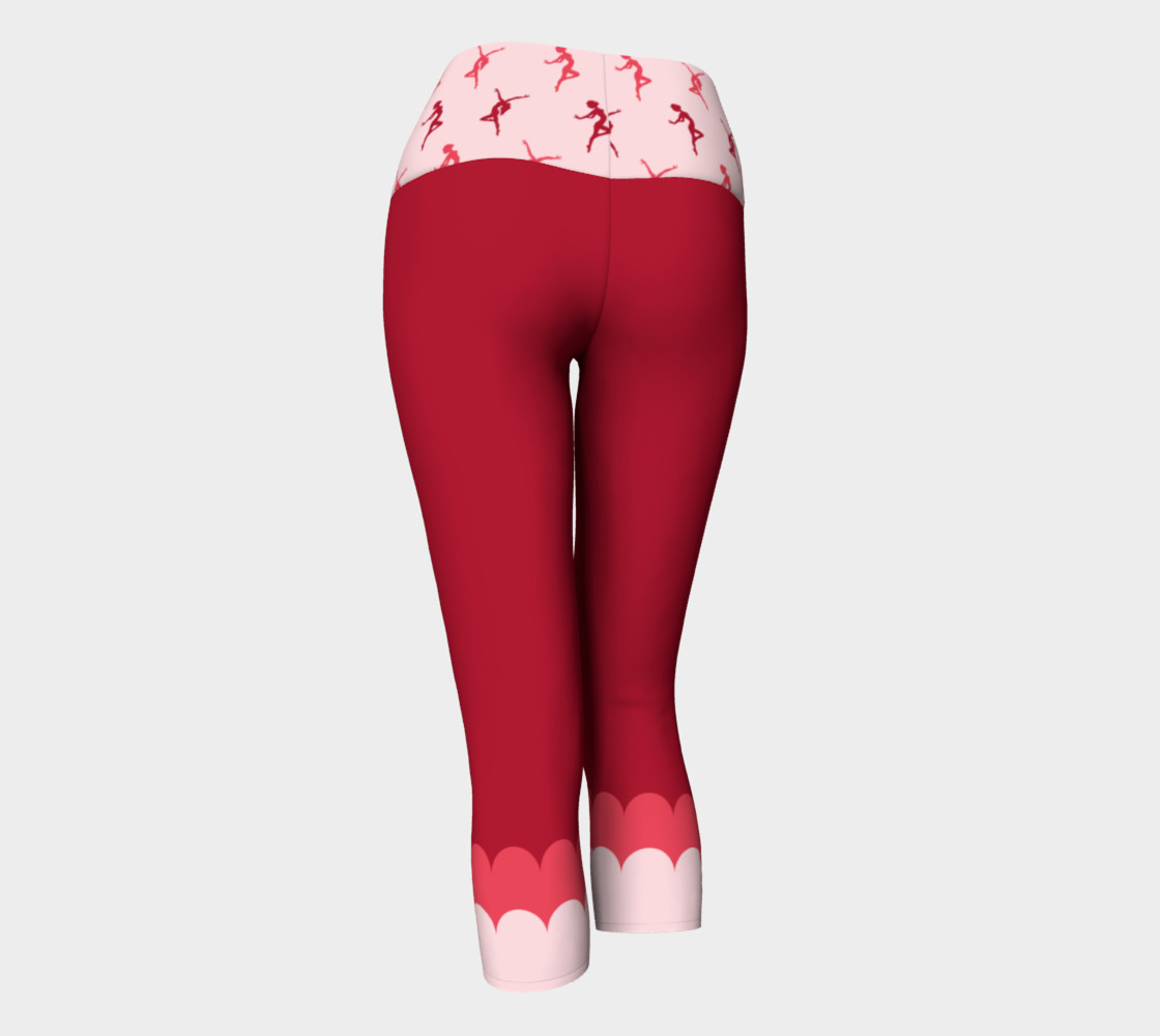 Dance Like Nobody's Watching Yoga Capris preview #3