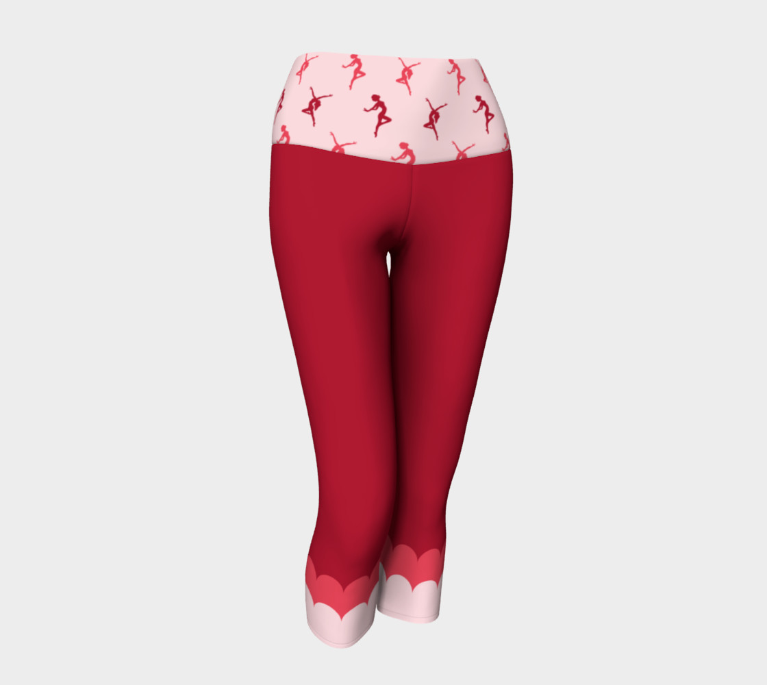 Dance Like Nobody's Watching Yoga Capris preview #1