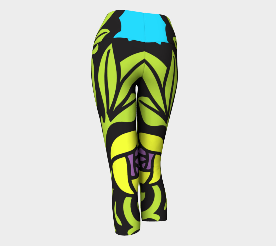 Bold and Beautiful Yoga Capris preview #3