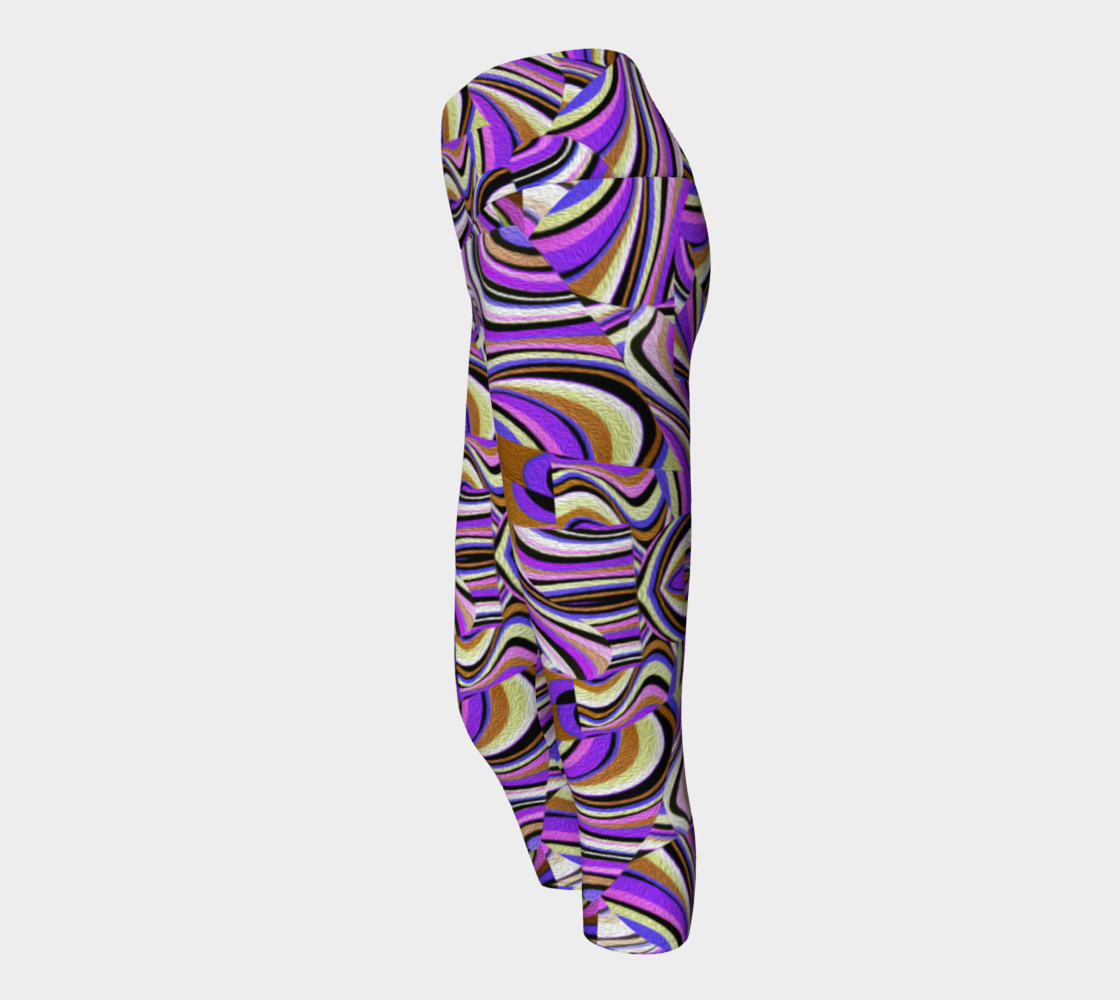 Groovy Retro Renewal - Purple Waves preview #2