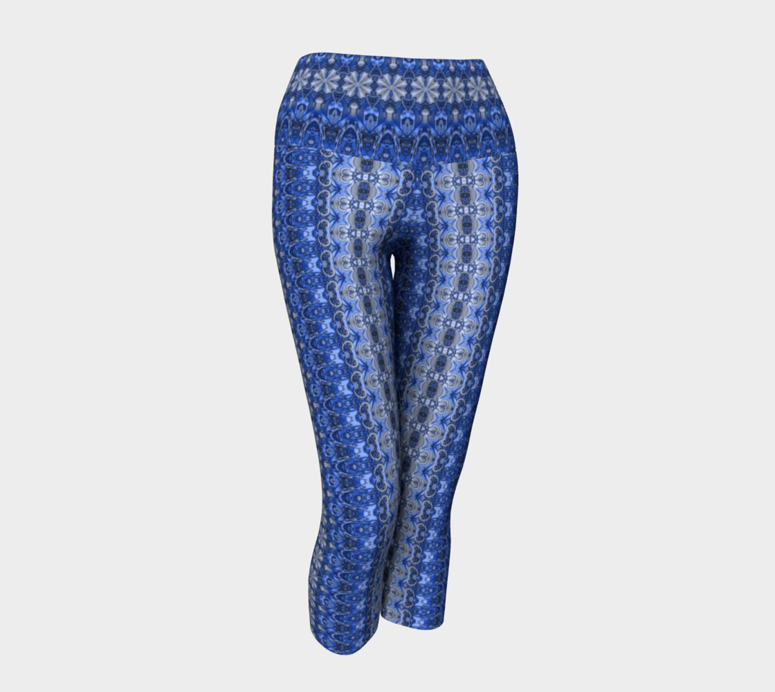 Kaleid Indigo Stripe Lace preview #1