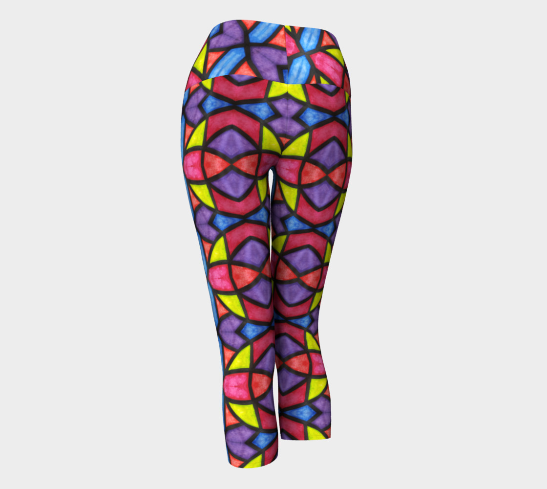 Celebration Mosaic Yoga Capris preview #3